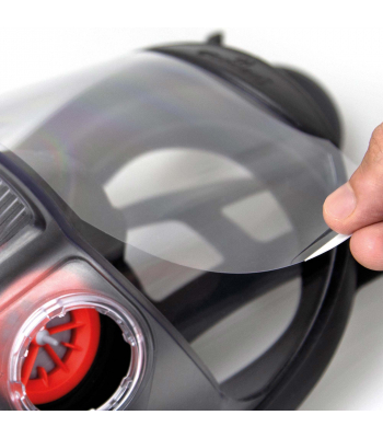 JSP Peel Off Visor Protector For Force 10 Mask - Pack of 10