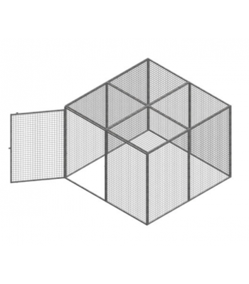 Armorgard GGC12 Gorilla Gas Cage 3mm Mesh - 2.4m x 2.4m x 1.8m