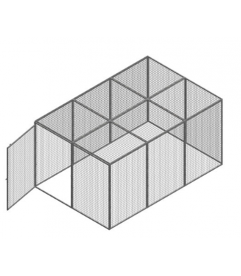 Armorgard GGC13 Gorilla Gas Cage 3mm Mesh - 2.4m x 3.6m x 1.8m