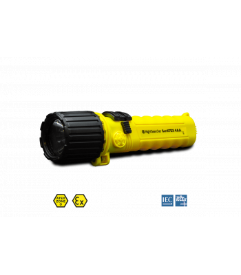 Nightsearcher SafATEX Sigma 4AA – ATEX Certified, Battery-Operated Flashlight - SA-SIGMA-4AA