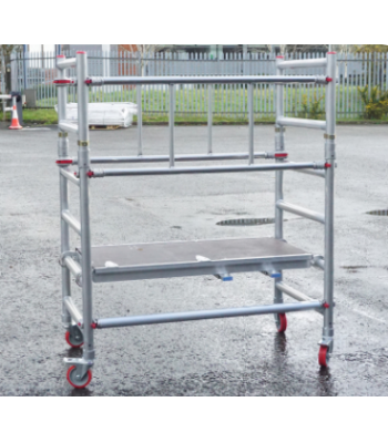 LyteMate Aluminium Mobile Work Platform - 0.6m Platform Height