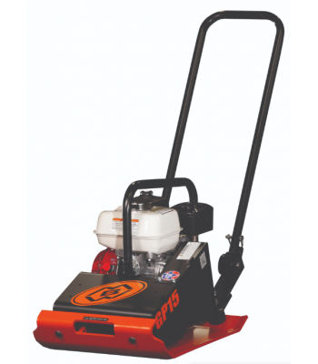 MBW GP15 FORWARD TRAVEL 15 inch  PLATE COMPACTOR c/w Roll Cage & Honda GX120 Engine