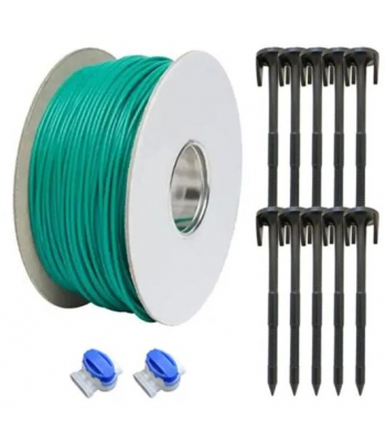 Ambrogio Robot Mower Installation Kit - Large XL (500m wire, 800 pegs, 2 cable connectors) - 20498053