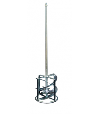 PORTAMIX PELICAN PADDLE M14 160MM TWIN HELIX WITH SIDE ROD - TWP160
