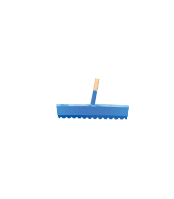 MBW Texas Rake, 50cm x 10cm, Serrated Steel Head, Wooden Handle