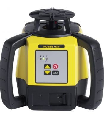 Leica Rugby 620 Laser Level, Alkaine/GP Rechargeable + RE120 Tripod & Staff