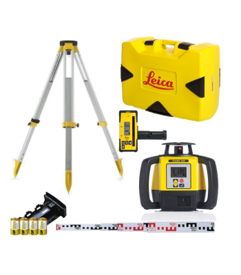 Leica Rugby 680 Alkaline/GP Rechargeable + RE160 (Tripod & Staff)