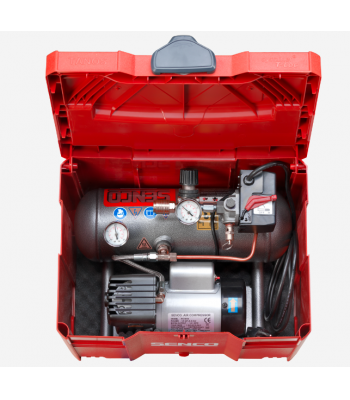 SENCO MINI COMPRESSOR, SYSTAINER SET, AVAILABLE IN 110V / 230V
