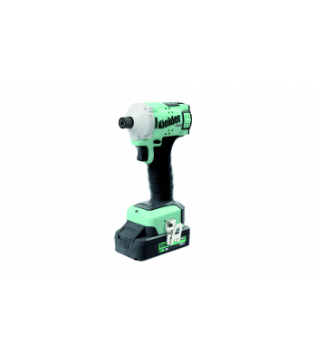 KIELDER KWT-155 1/4” DRIVE 18V BRUSHLESS 220NM ULTRA COMPACT IMPACT DRIVER WITH 2 X 2.0AH BATTERIES - KWT-155-02