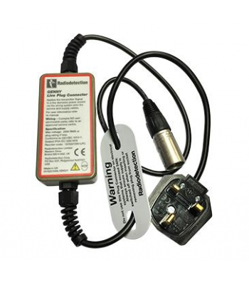 SPX Radiodetection Live Plug Connector (3-Wire) UK Plug