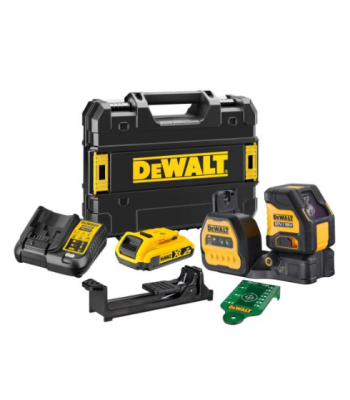 DEWALT DCE088D1G18 18v Cross Line Laser