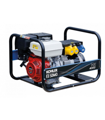 KOHLER HX4000 TB UK C5 FRAME MOUNTED GENERATOR c/w HONDA GX270_C5 ENGINE
