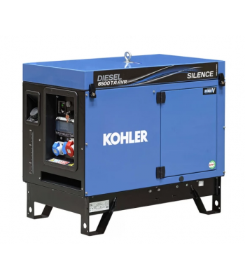 KOHLER 6500TA SILENCE AVR C5 GENERATING SET DIESEL INDUSTRIAL GENERATOR c/w KOHLER KD15-440E_C5 ENGINE