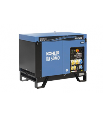 KOHLER 10LC A SILENCE UK C5 INDUSTRIAL DIESEL GENERATOR c/w KOHLER KDW702-H_C5 ENGINE