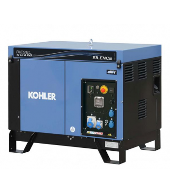 KOHLER DIESEL 10 LC A SILENCE AVR C5 GENERATING SET c/w KOHLER KDW702-H_C5 ENGINE