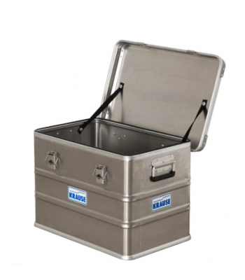 KRAUSE ALUMINIUM STACKABLE STORAGE BOXES
