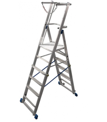 KRAUSE TELESCOPIC PLATFORM PODIUM LADDER STEP - 2 SIZES