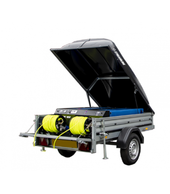 The Streamline 1205 400ltr Window Cleaning Trailer System - Full 5-stage Purification System