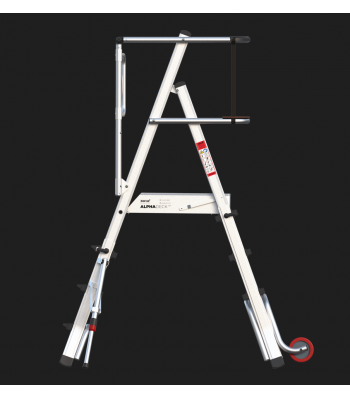 Popup AlphaDeck Flex Heavy Duty Working Platform 3 to 4 Tread - Max Working Height 2.89m