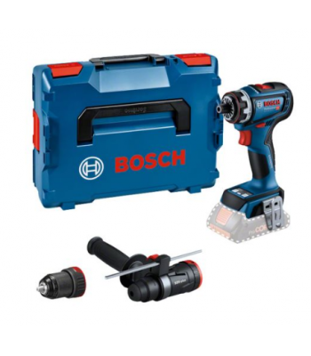 BOSCH GSR 18V-90 FC FLEXICLICK DRILL DRIVER BODY ONLY INC 2X CHUCKS BODY ONLY