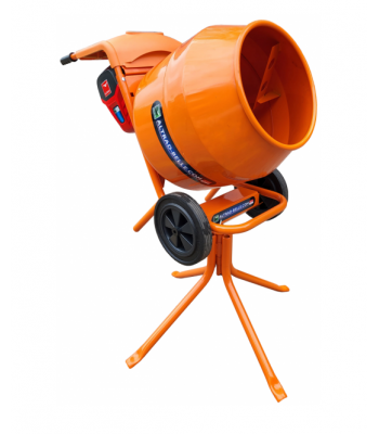 BELLE MINIMIX 150E+ BATTERY POWERED TIP-UP CEMENT MIXER - Code M82B