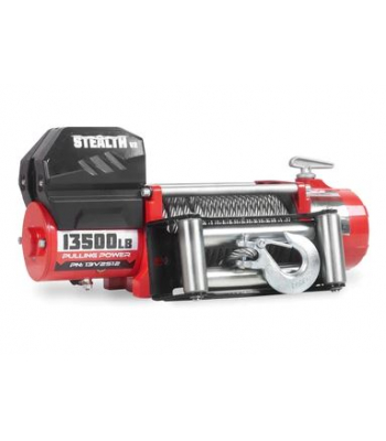 Stealth V2 13500lb Winch 12v/24v - 13V2S12/13V2S24