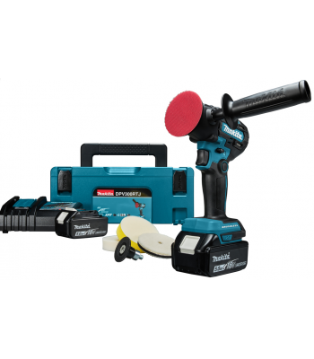 Makita DPV300RTJ 18v Brushless Polisher (2x5Ah)