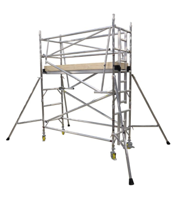BOSS Ladderspan AGR CAMLOCK SCAFFOLD TOWER - Single Width (850mm) - 2.5m Length - Platform Height (PH) / Working Height (WH) - Different heights available