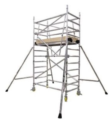 BOSS Clima AGR CAMLOCK SCAFFOLD TOWER - Single Width (850mm) - 2.5m Length - Platform Height (PH) / Working Height (WH) - Different heights available