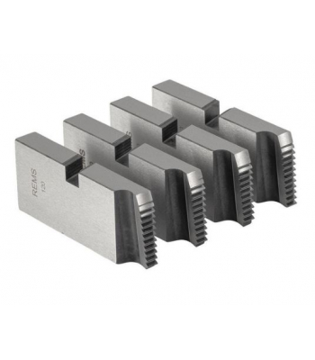 Rems 341404 BSPT Pipe Thread Dies Set (4) (1 - 2 inch ) to suit REMS 341000, Tornado + Magnum