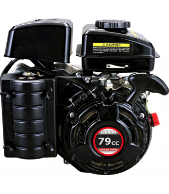 Loncin Single Cylinder Horizontal Petrol Engine LC152F-P5 79cc, 1.3kw, 1.7hp 5/8″ Parallel Shaft, Pull Start
