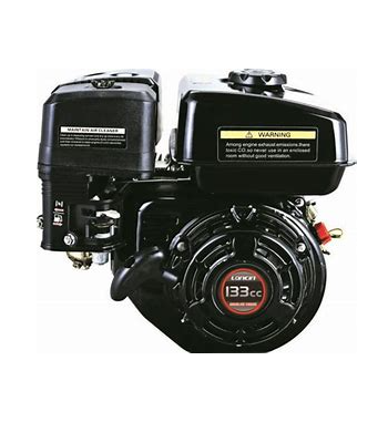 Loncin H135-M Horizontal Single Cylinder Petrol Engine 133CC 2.6KW 3.5HP A TYPE SHAFT 18MM O/AL RECOIL POWER