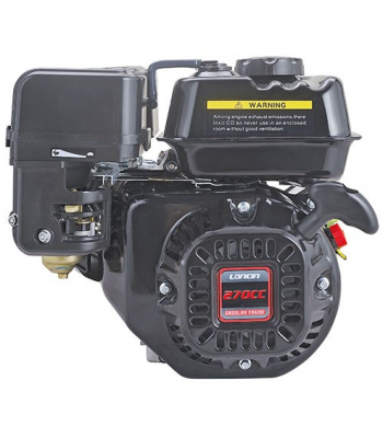 Loncin G270F-P5, 5.2kW, 8 HP Single Cylinder Horizontal Petrol Engine