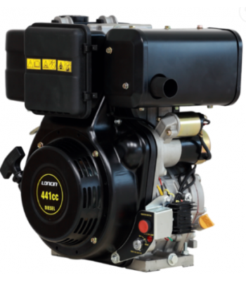 Loncin D440FD Single Cylinder Diesel Engine 441CC 1″ Shaft