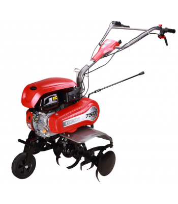 Loncin LC7505 196cc 4.1kw Petrol Tiller Self-Lock c/w 10 inch  Wheels