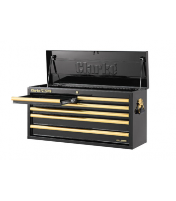 Clarke CBB306BGC Large Heavy Duty 6 Drawer Tool Chest (Black & Gold) - Code 7638601