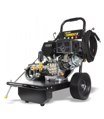 V-TUF TORRENT 3 Industrial 15HP Petrol Pressure Washer - 4000psi, 275Bar, 15L/min - 21 inch  tufTURBO Stainless Patio Cleaner - Code TORRENT3-KIT1