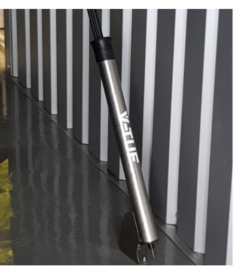 V-TUF tufWASH LANCE HOLDER STAINLESS STEEL FLOOR MOUNT - CODE W3.010