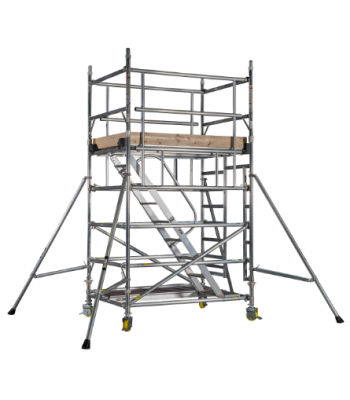 BoSS LADDERSPAN - STAIRCASE TOWER WITH MULTIGUARD - DIFFERENT HEIGHT OPTIONS AVAILABLE