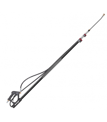 V-TUF teleLANCE EXTENDABLE LANCE FOR PRESSURE WASHERS - 1.5 TO 4 METRES - COMES WITH BELT & GUTTER CLEANING ATTACHMENT - CODE T2.9400