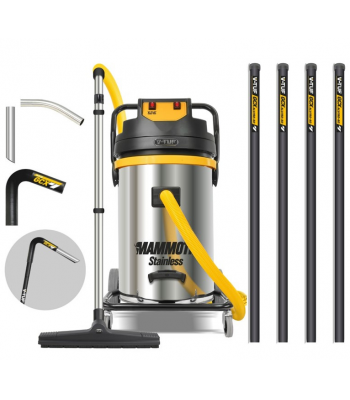 V-TUF MAMMOTH STAINLESS + 20FT GCX ALU 50mm GUTTER CLEANING SET BUNDLE - CODE MAMMOTH240-STGCX20