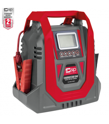 SIP CHARGESTAR D40 Digital Battery Charger - Code 03556