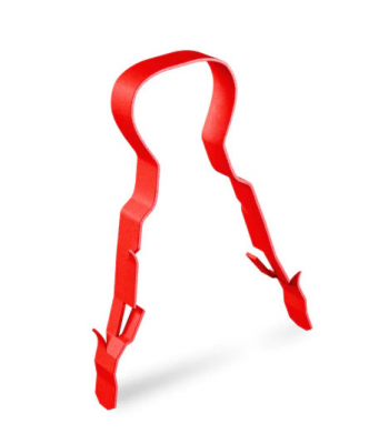 Linian FireClip - Single / Double - Red - 1LCR - Sizes 4-6mm up to 11-14mm - Qty 100