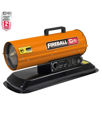 SIP FIREBALL XD75F Diesel/Paraffin Space Heater - Code 09591