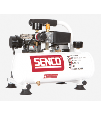 SENCO AC4504UK/AC4504, LOW NOISE COMPRESSOR AVAILABLE IN 110V/230V