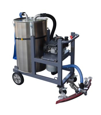 Maxvac PetroVac Module on Trolley c/w filter and hose, Petrol Engine - Code MV7000