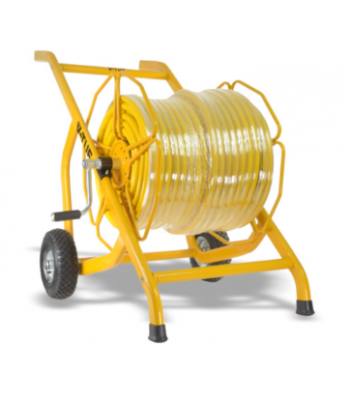 V-TUF MANUAL WIND - HOSE REEL TROLLEY FITTED WITH 100m 3/4 WASHFLEX PRO HOSE CODE - V3.34100-KIT1