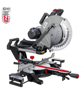 SIP 12 inch  Sliding Compound Mitre Saw w/ Laser - Code 01505
