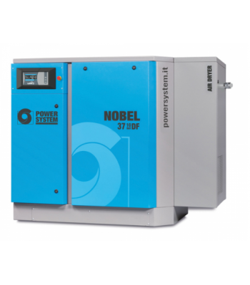 NOBEL 3710 DF (LGN) FLOOR MOUNTED COMPRESSOR WITH DRYER AND FILTERS, L/min 5200, 10 BAR