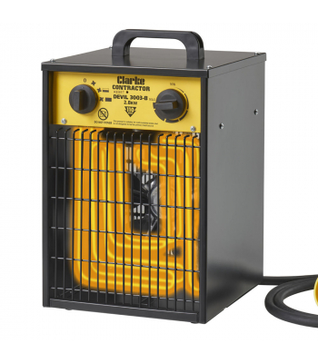 Clarke Contractor Devil 3003-B 2.8kW Electric Fan Heater (110V) 6925126